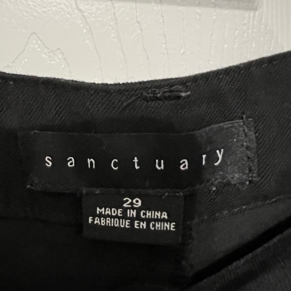 Sanctuary Harper Cargo Pant in Black - Picture 6 of 8